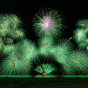 津花火大会の写真「ザ・エメラルド・ワールド【2024年】」