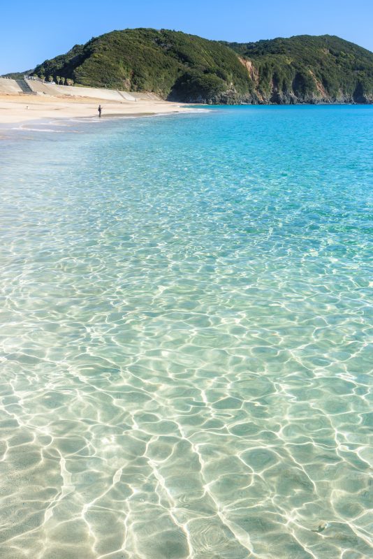 南張海浜公園の写真「絶景の白浜ビーチ」