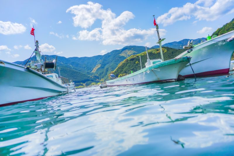 九鬼町の写真「空が映る海」