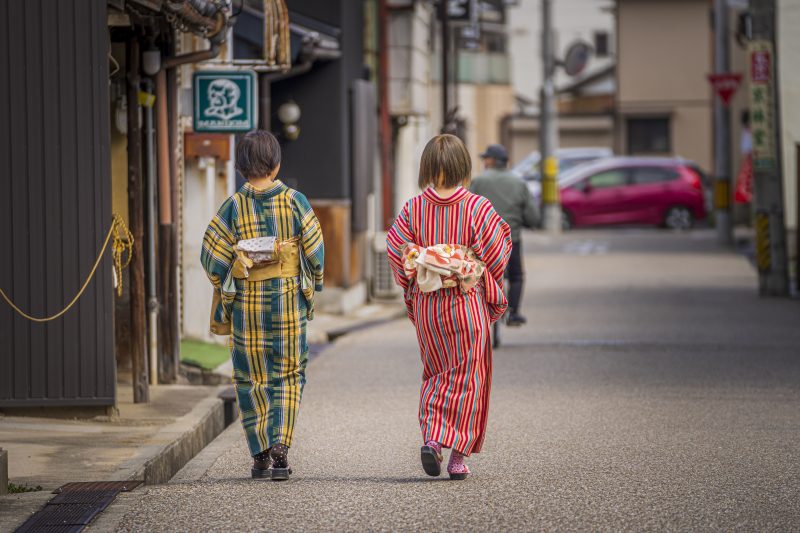 一身田の写真「伊勢もめん散歩」