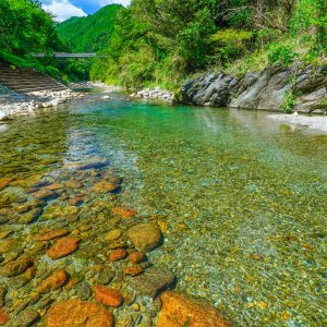 香肌峡の写真「エメラルド香肌グリーン」