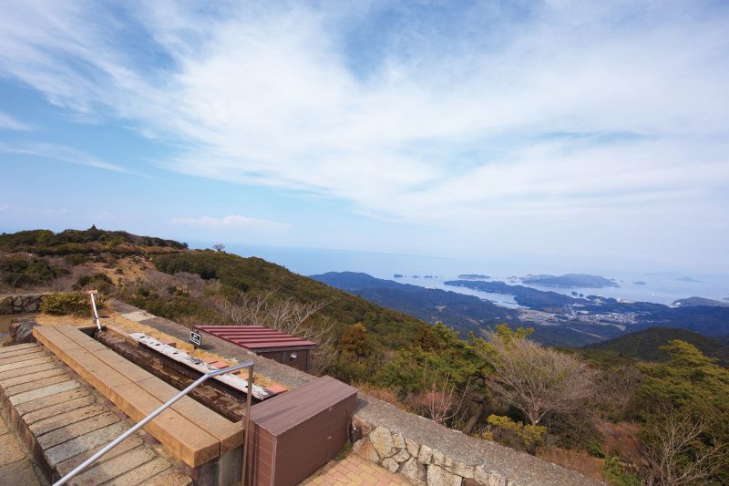 伊勢志摩スカイラインの写真「天空の足湯」