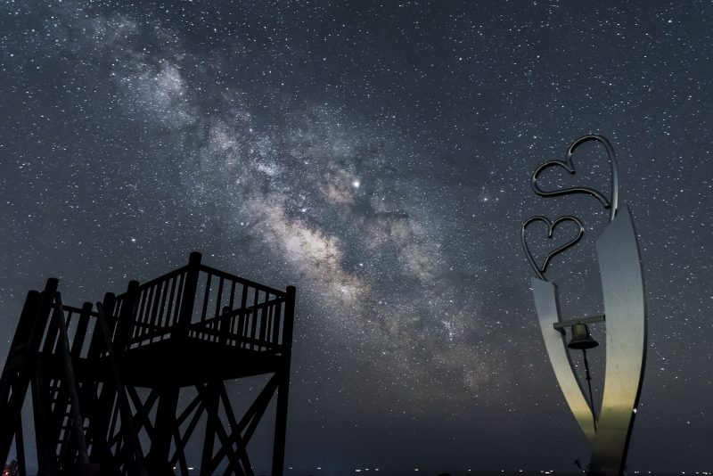 鵜倉園地の写真「天の川」
