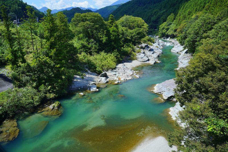 香肌峡の写真「新毛原橋からの眺め」